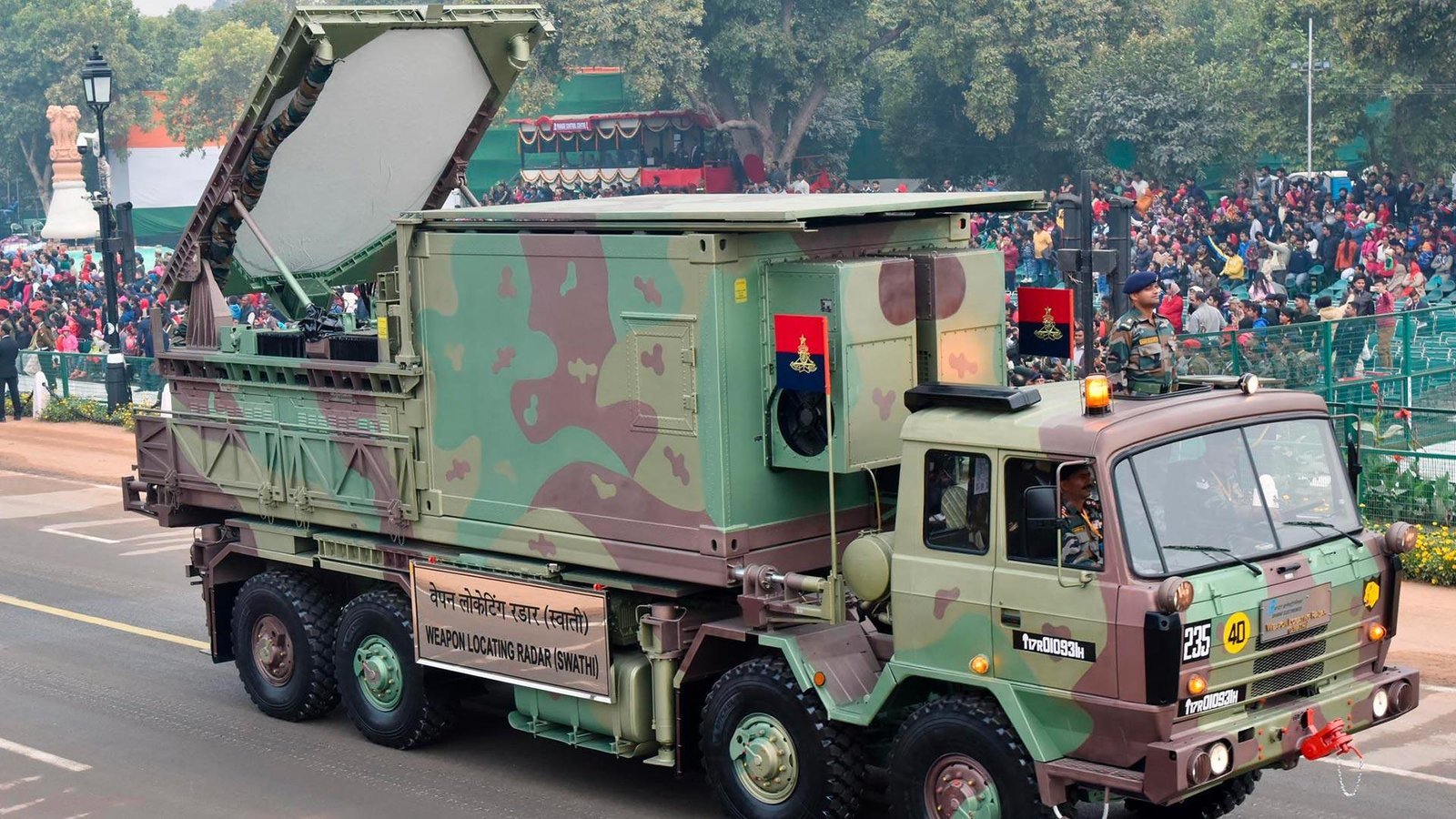 Indian Army inducted SWATHI Weapon Locating Radar