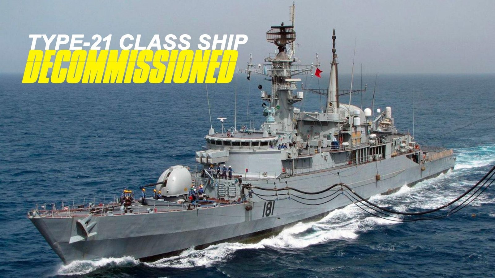Pakistan Navy's Farewell to PNS TARIQ: The Last Type-21 Ship