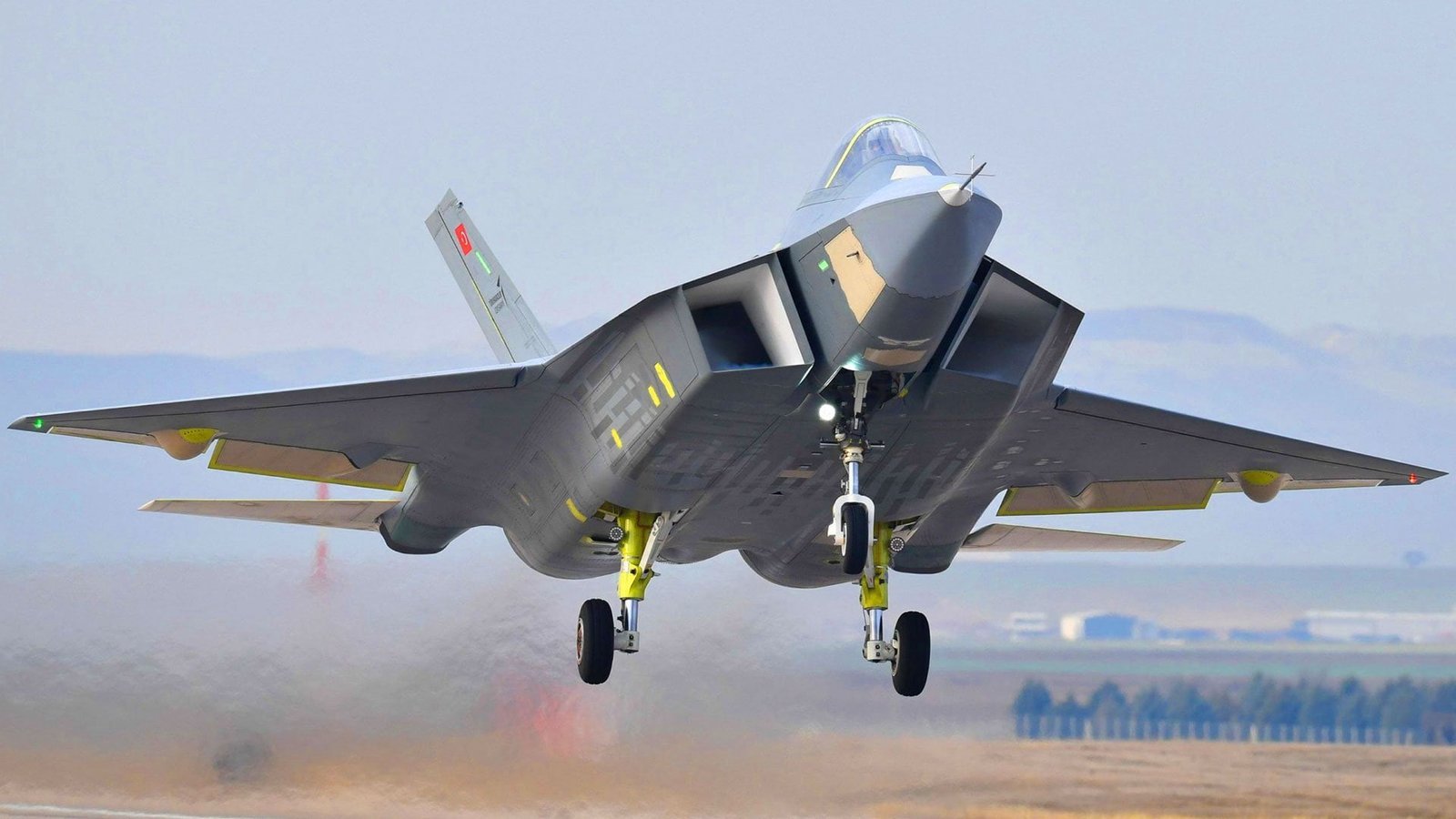 Turkiye’s KAAN 5th Gen fighter jet conducts its historic first flight, marking a milestone in aviation technology and national defense capabilities.