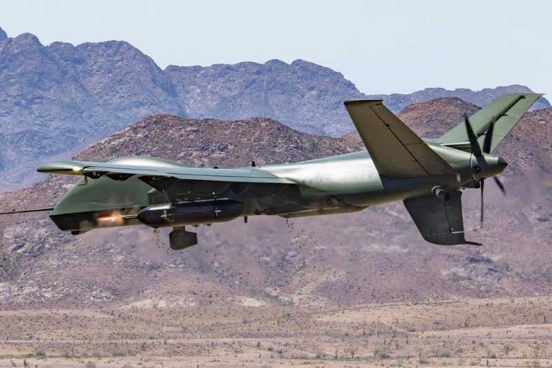 General Atomics Tests Direct Fire Gun Pod for Uncrewed Aircraft