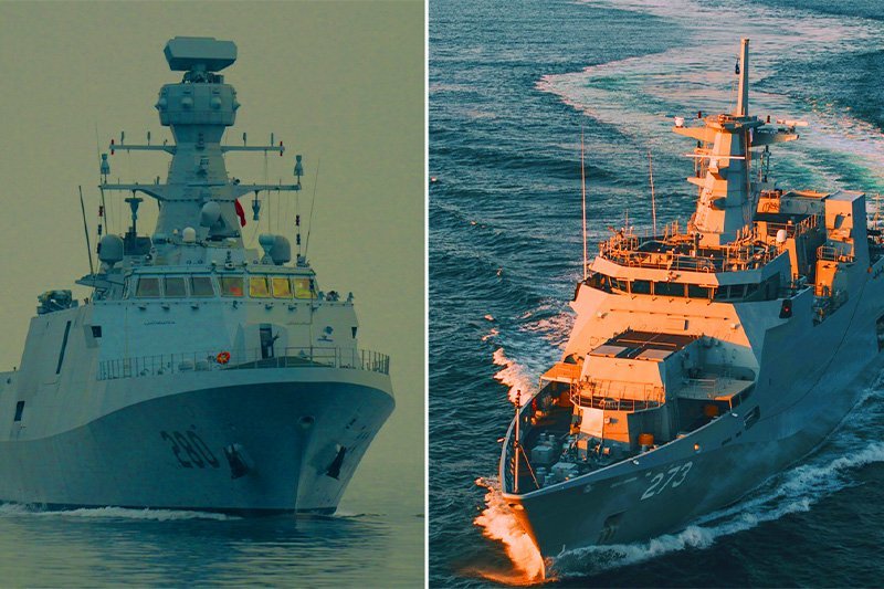 Pakistan Navy Boosts Defense with Two New Warships