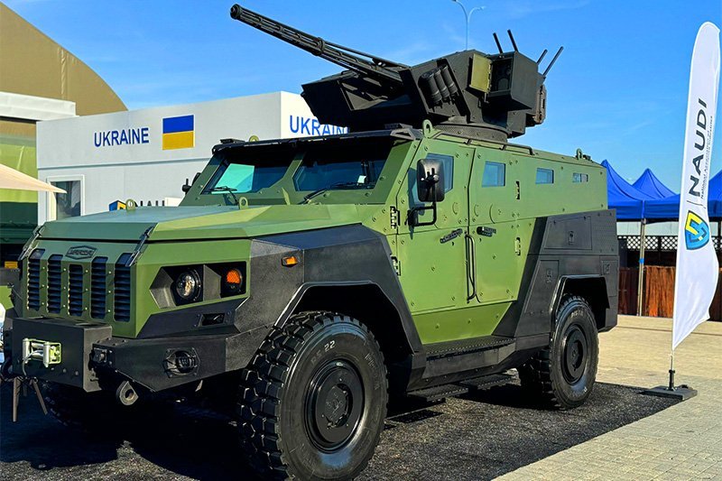 Ukrainian Armor Debuts New UGV Protector