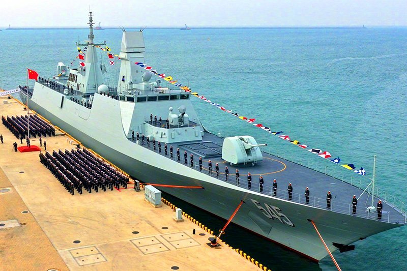 Chinese Navy Advances Naval Capabilities with Type 054B Frigate