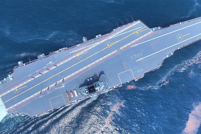 Fighter Models Spotted As Fujian Carrier Finishes Sea Trial