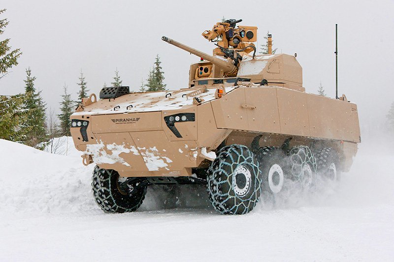 Germany Procures 256 Piranha V Vehicles for Tactical Network
