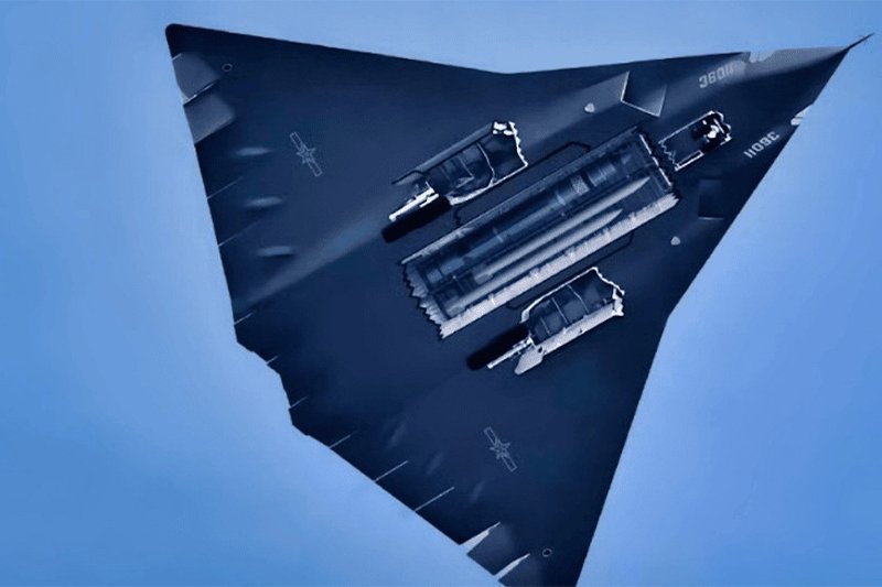 New J-36 Image Reveals All Three Afterburners in Action