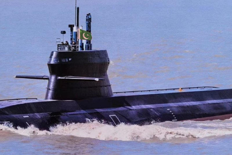 Pakistan Navy Launches Second Hangor-Class Submarine