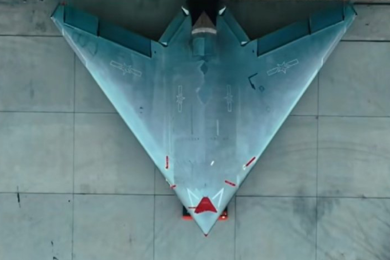 PLA Unveils GJ-11 Stealth Drone Flying with J-20, J-16D